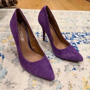 Aldo Women's Elegant Purple Heels